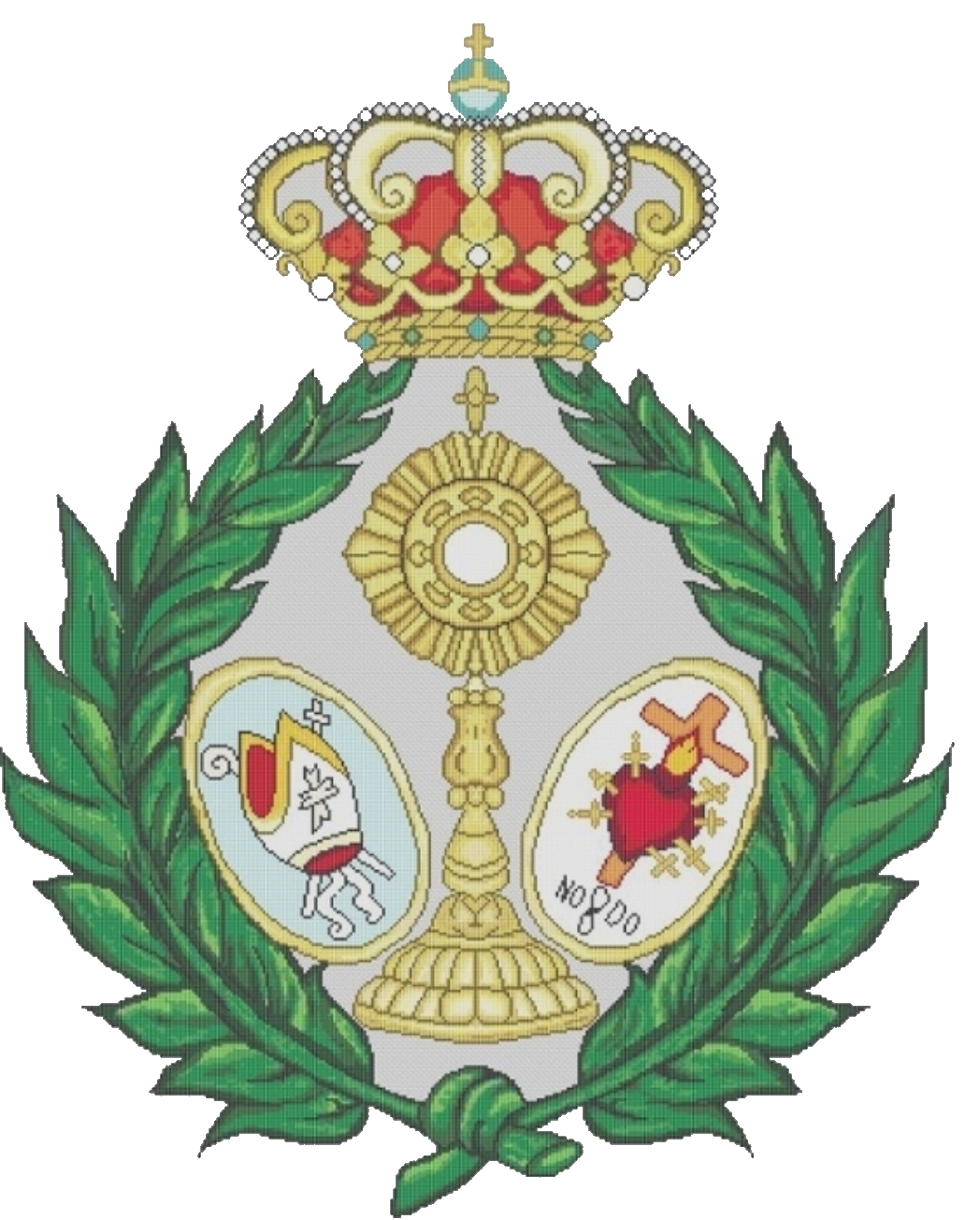 Escudo heráldico de La Hiniesta